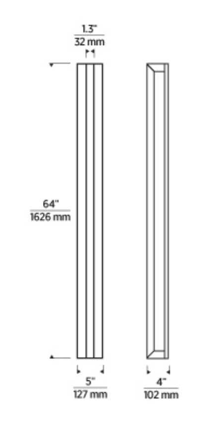 64In Outdoor Wall Sconce & Commercial Residential by Visual & Comfort & Co