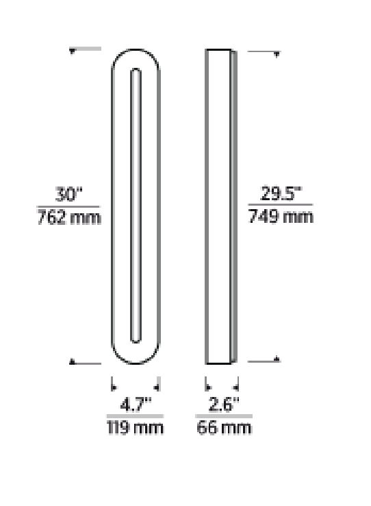 Visual Comfort Wyllis 30In Natural Alabaster Led Wall Sconce