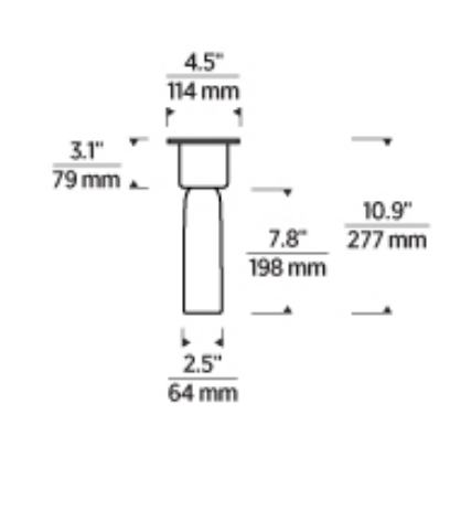 Visual Comfort Volver Small Led Flush Mount Ceiling Light