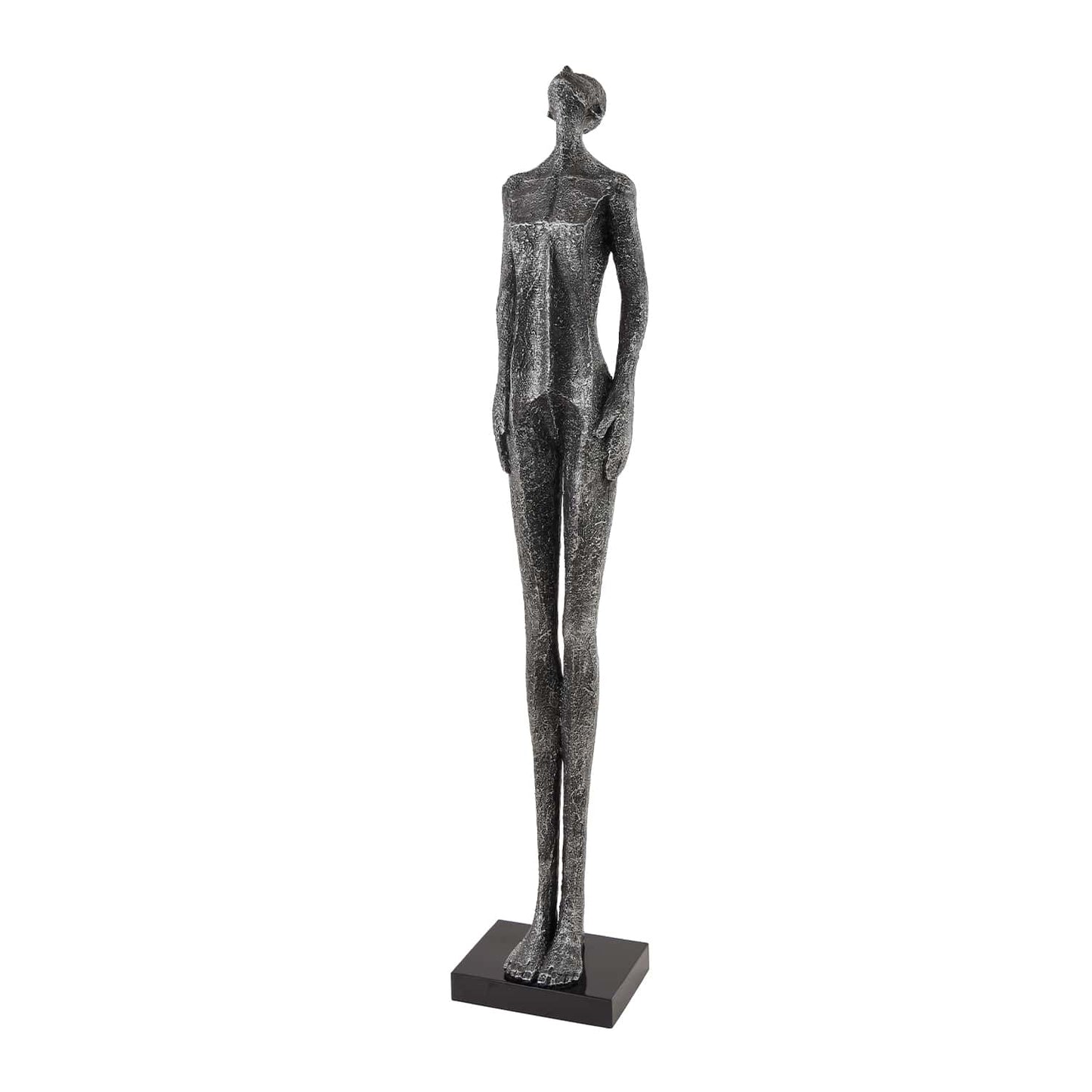 Silent Poise Sculpture Black by Finesse Decor WS-P25-MB