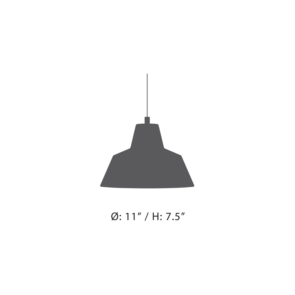 Workshop W2 Pendant Light - Made By Hand