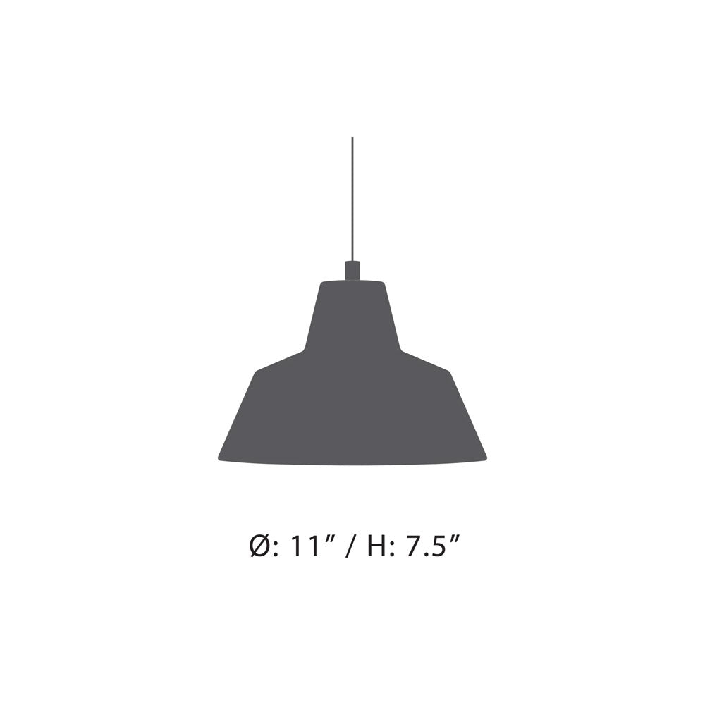 Workshop W3 Pendant Light - Made By Hand