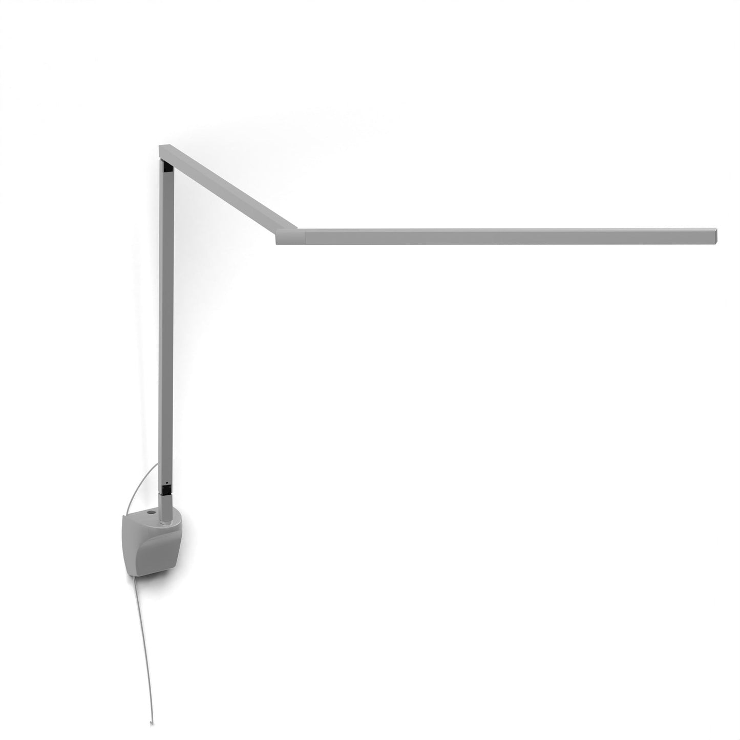Z Bar Pro Led Desk Lamp Gen 4 Silver Wall Mount Zbd3000 Sil Pro Wal by Koncept Inc