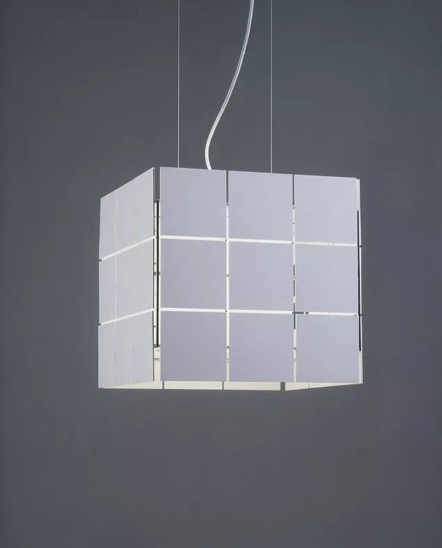 Santa & Cole Cubrik 16 pendant – white plates, image 3