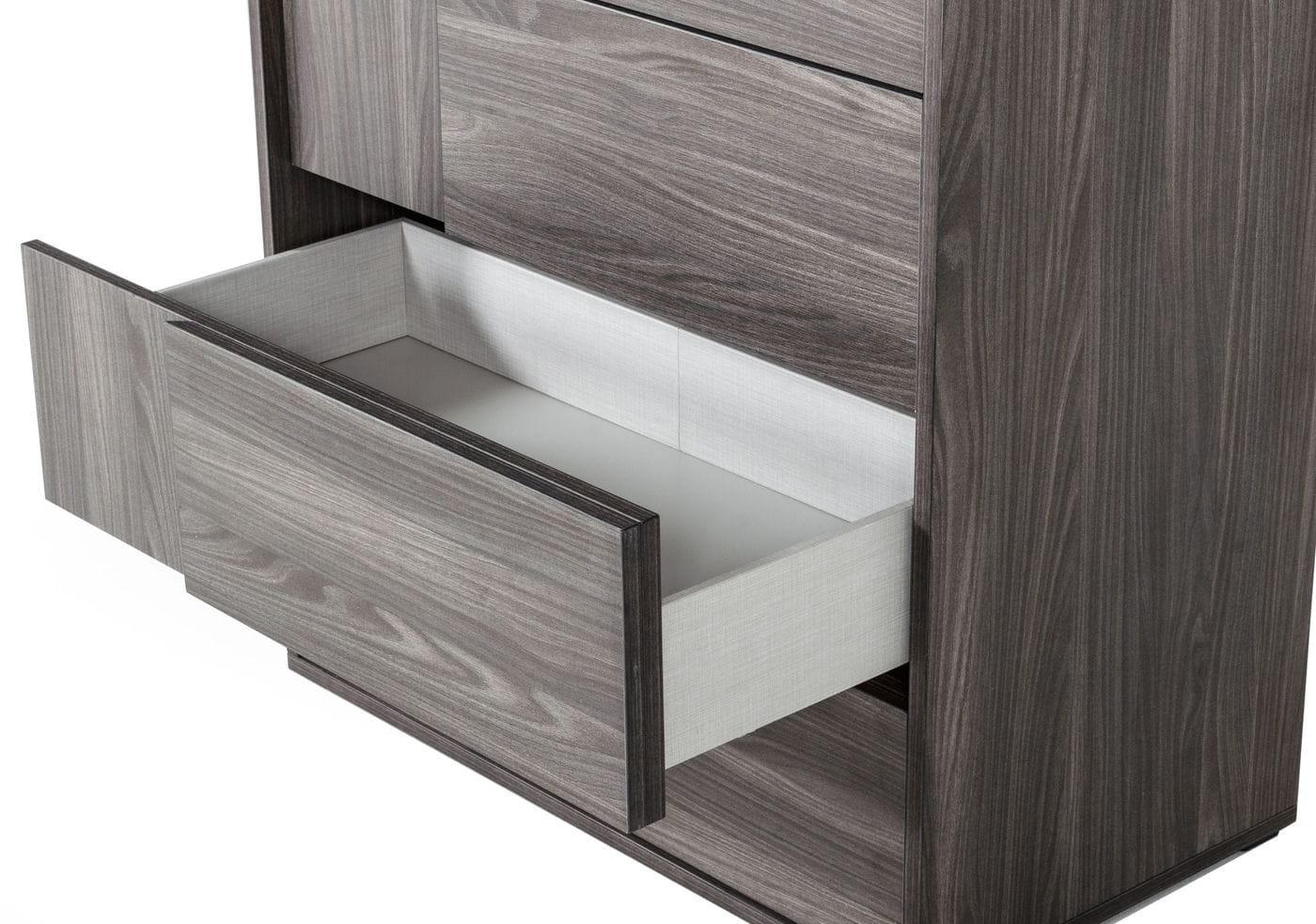 Nova Domus Asus Italian Modern Elm Grey Chest