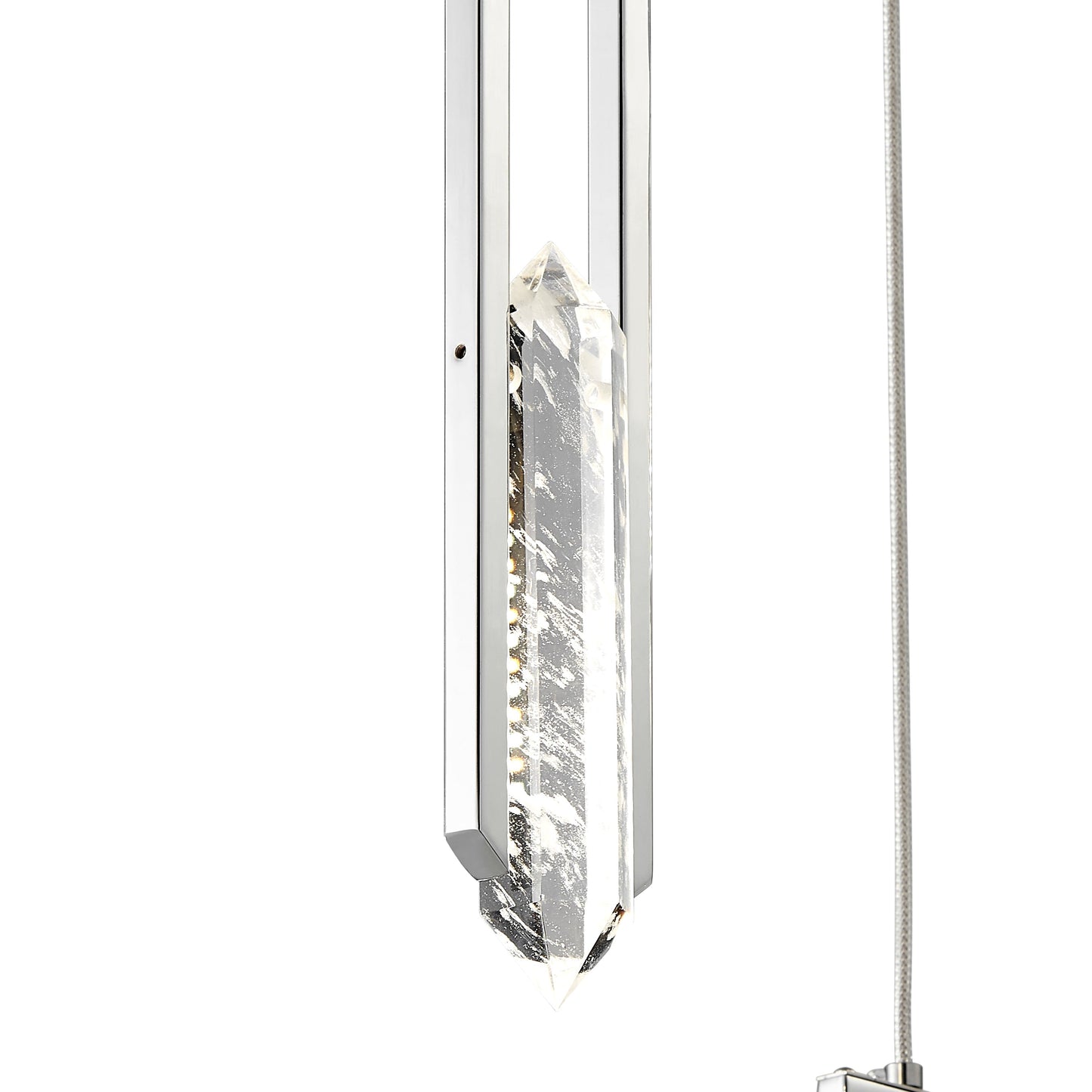 Elysian 5 Light Chandelier Chrome by Finesse Decor CH-1303-5C