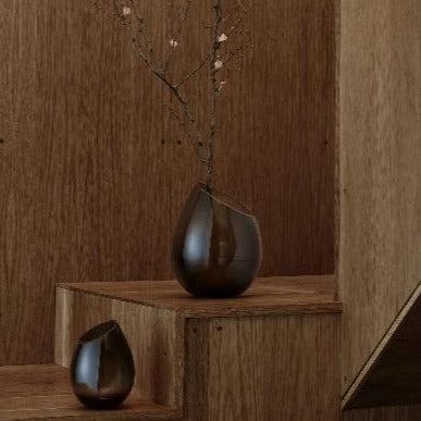 Drop Handblown Colored Glass Vase Blomus 65963