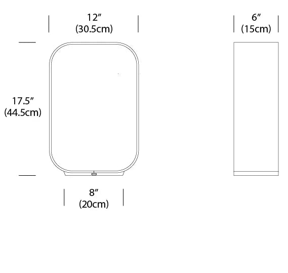 Pablo Designs Contour Small Table Lamp