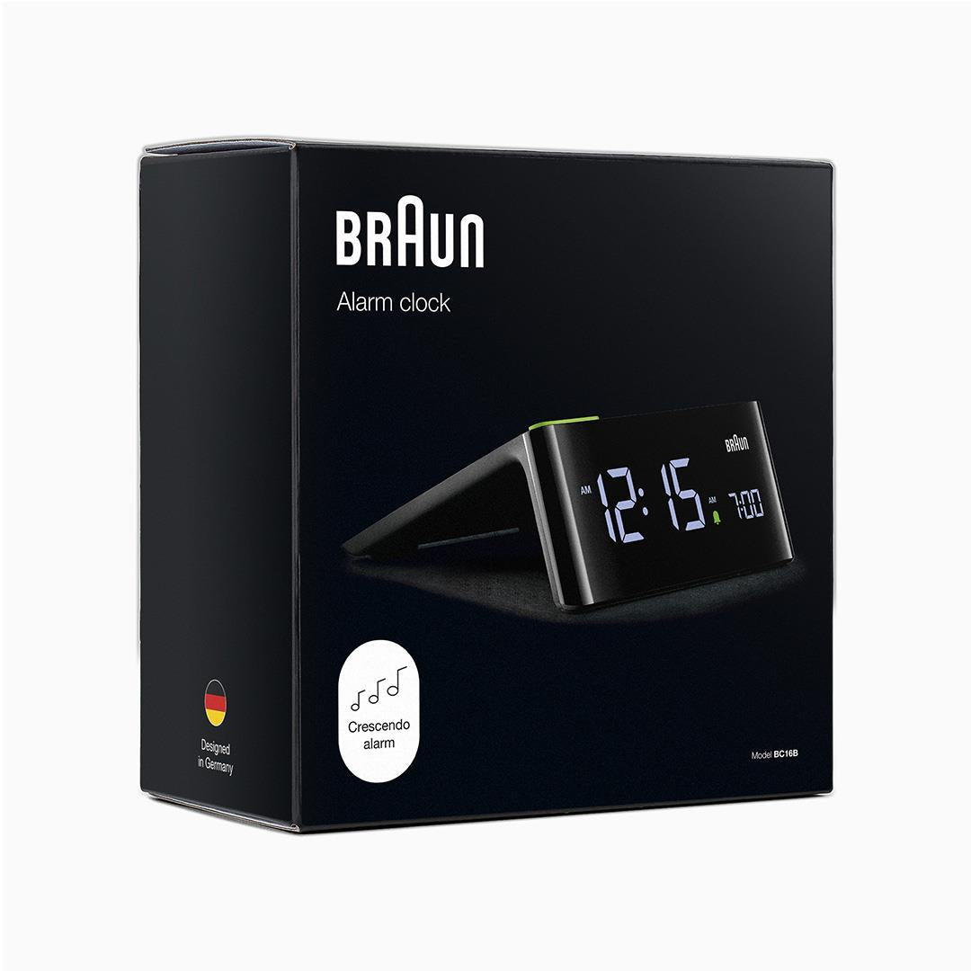 Braun BC16 Digital Alarm Clock, Black (photo 9 of 9)