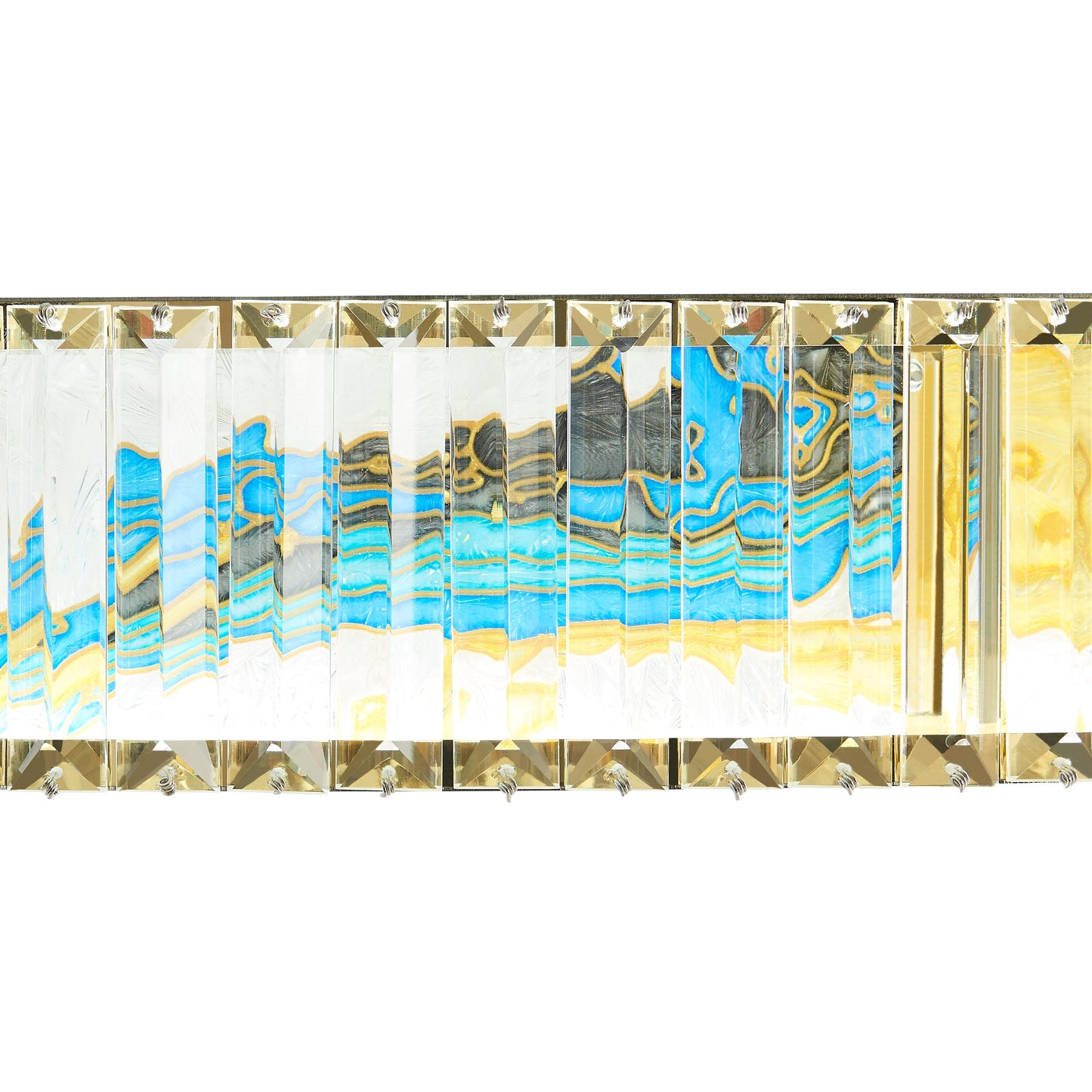 Boeseman's Colorful Chandelier - Finesse Decor CH-1163-1R