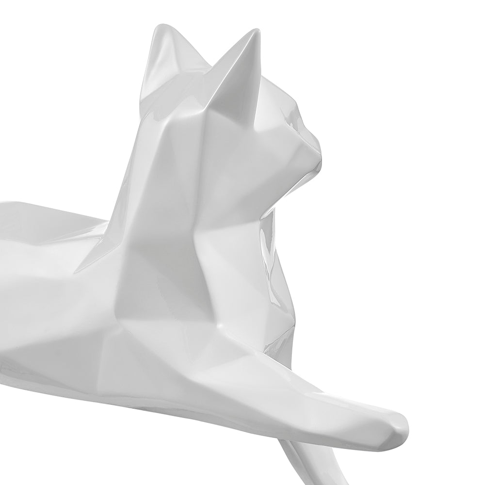 Indie The Little Cat White by Finesse Decor C-CAT-W