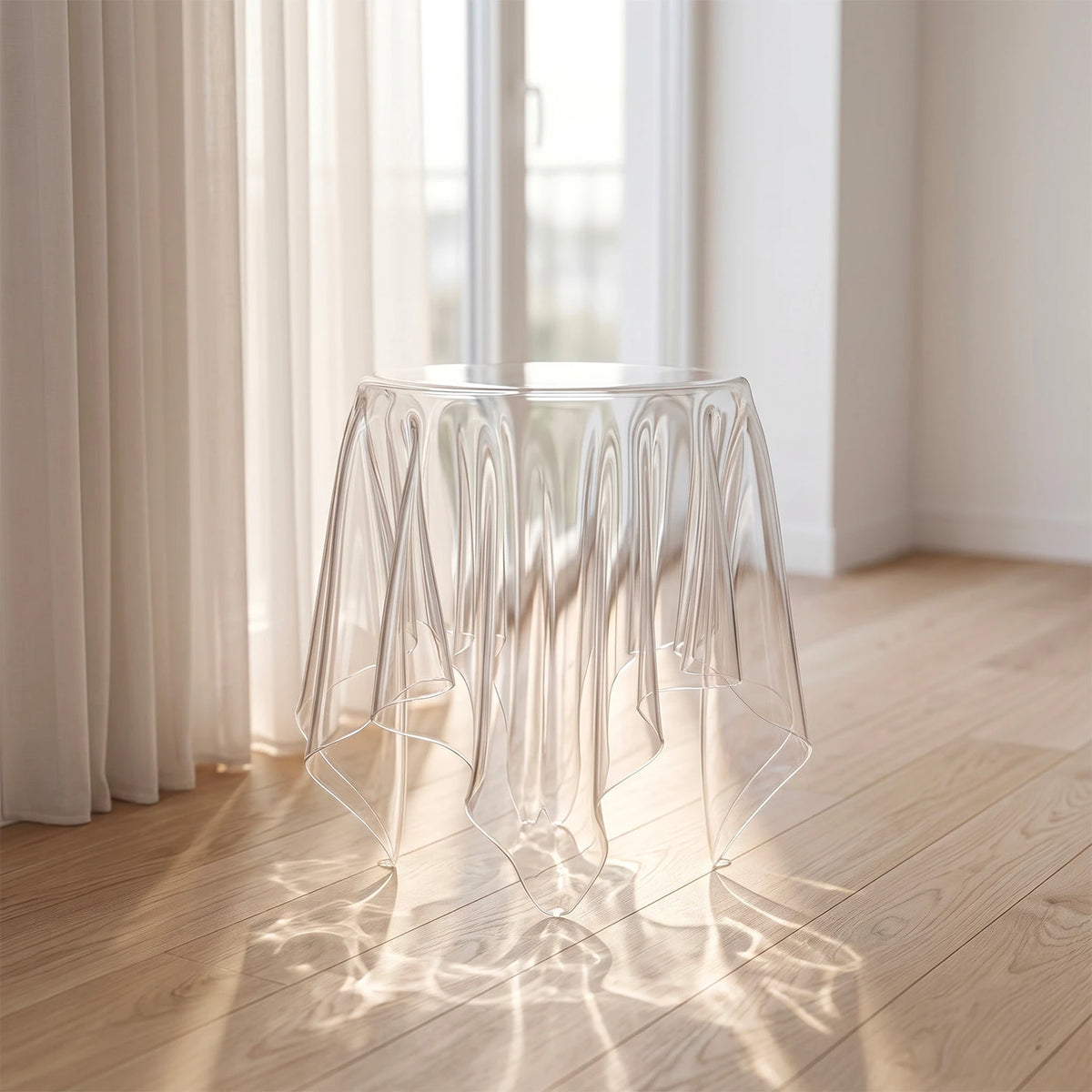 Essey Illusion side table clear acrylic side table, photo 9