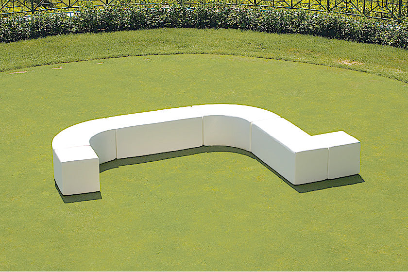 La-Fete Arc Picnic Bench - Elegant Indoor/Outdoor Seating Solution