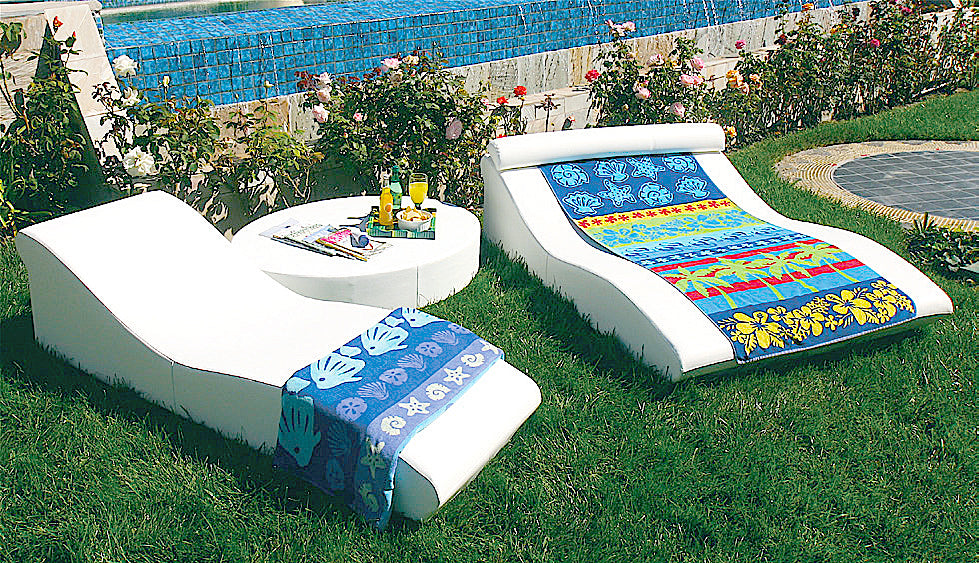 La-Fete Design Tide Duo Low Profile Sun Lounge