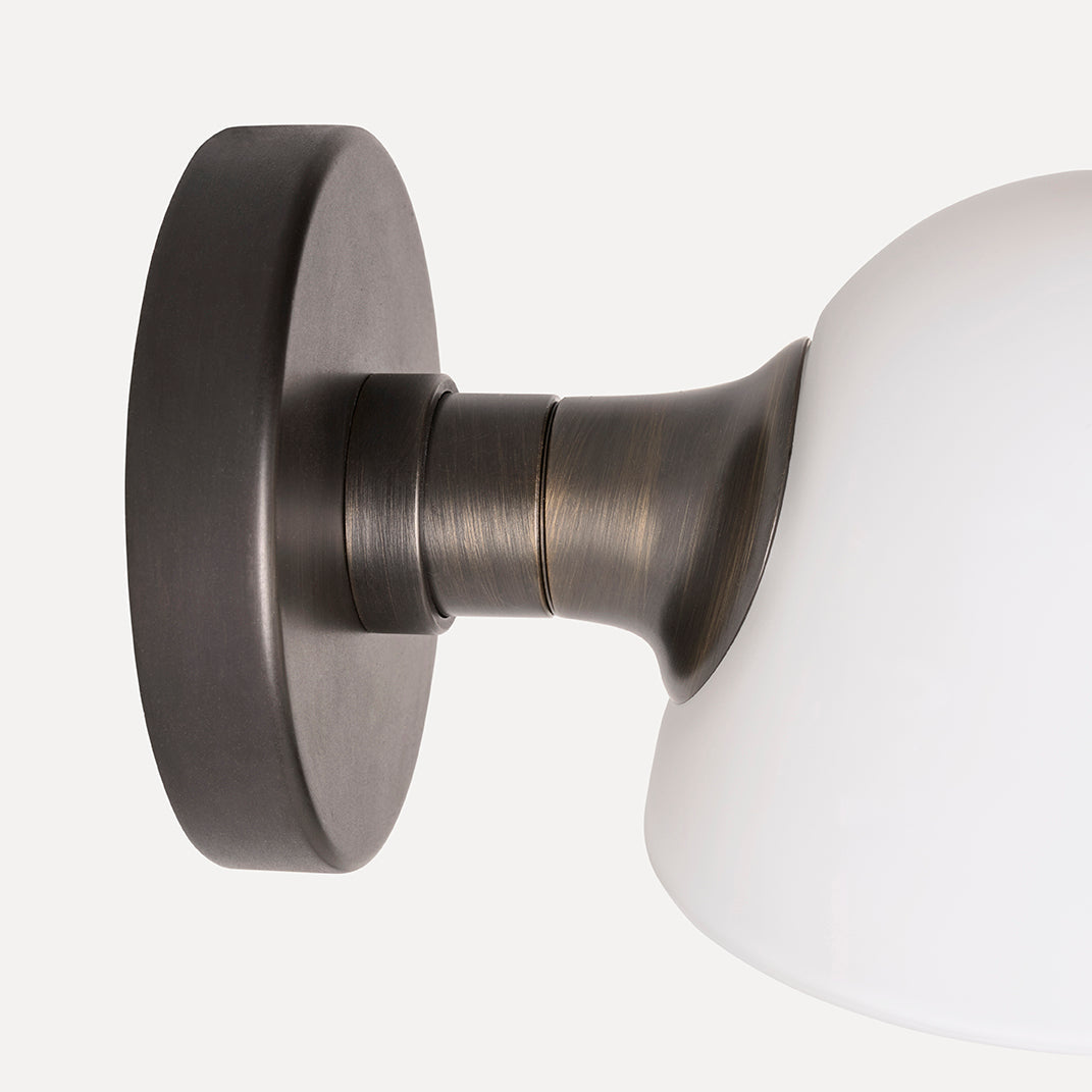 Fuse Single Wall Lamp Mh Fuse01 Ws Bb - Made By Hand