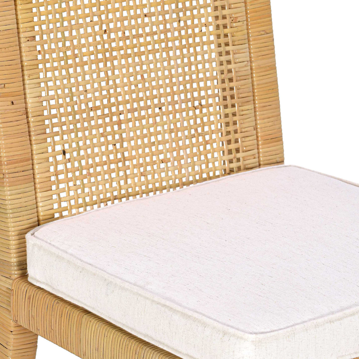 Amara Cream Contract-Grade Linen Arched Dining Chair by TOV Furniture – photo 10 of 10