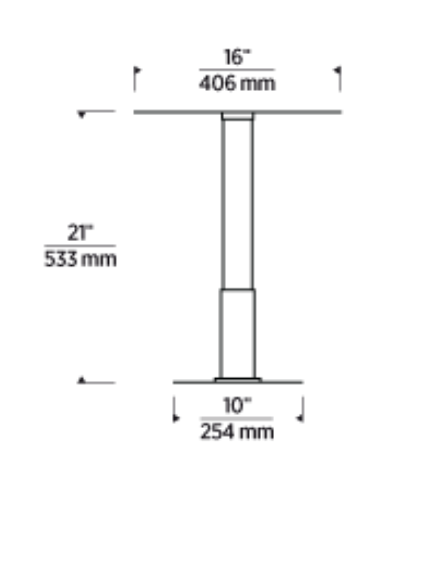 Miguel 21In Rechargeable & Cordless Lamp by Visual & Comfort & Co