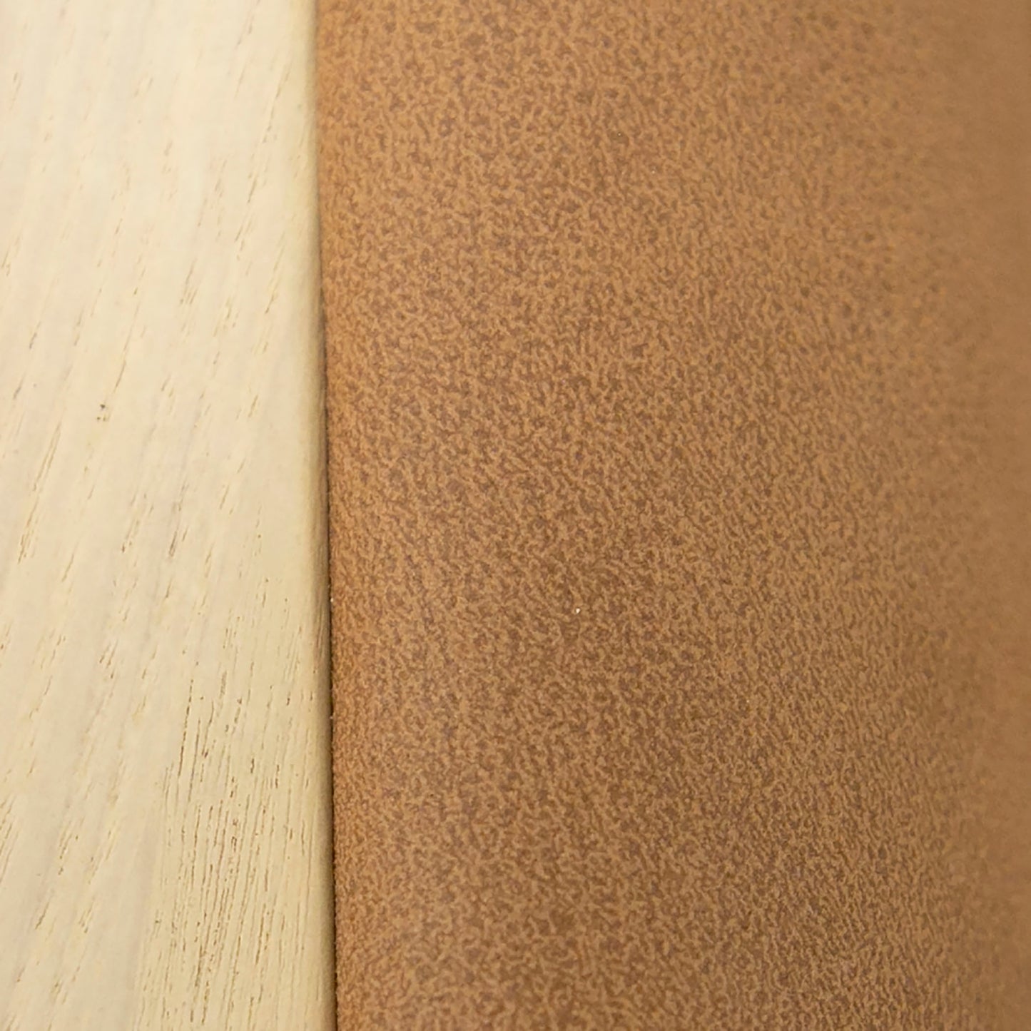 Nova Domus Osaka Modern Natural Ash and Rust Fabric Dining Chair