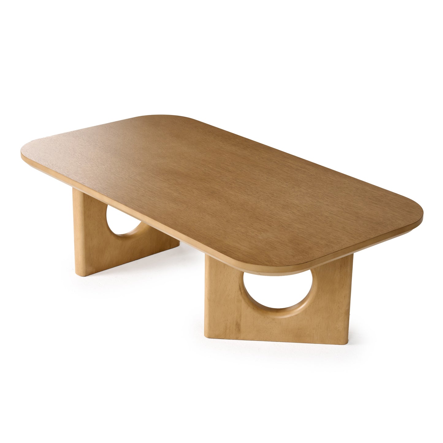 Nova Domus Oshana Modern White Oak Coffee Table