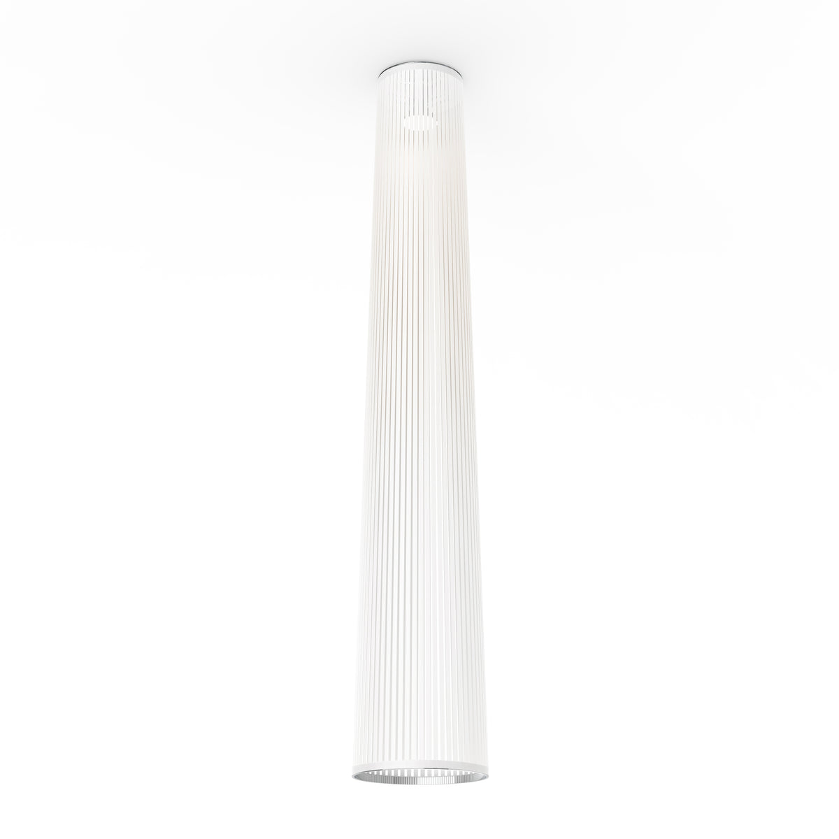 Pablo Solis Flush Mount in 72" H x 13" D, White
