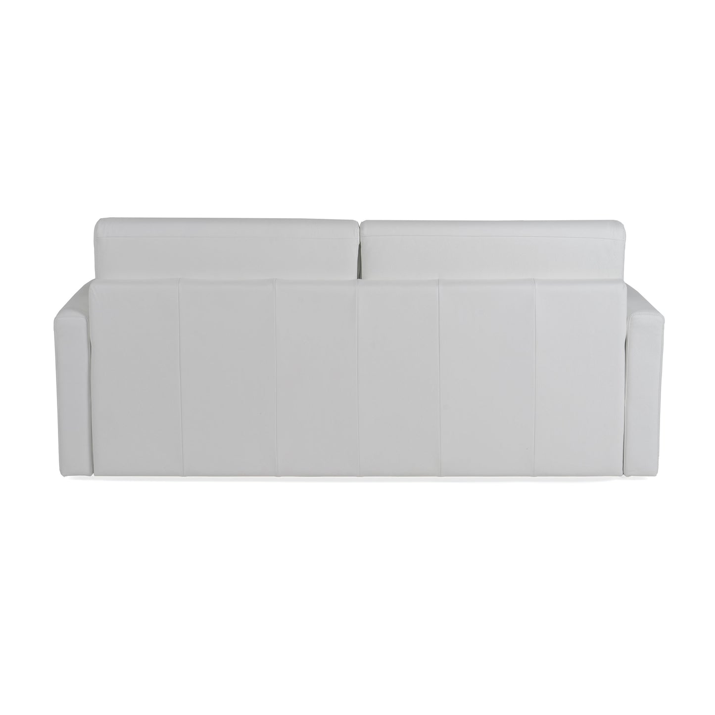 Lamod Italia Revers Italian Modern White Leather Queen Sofabed
