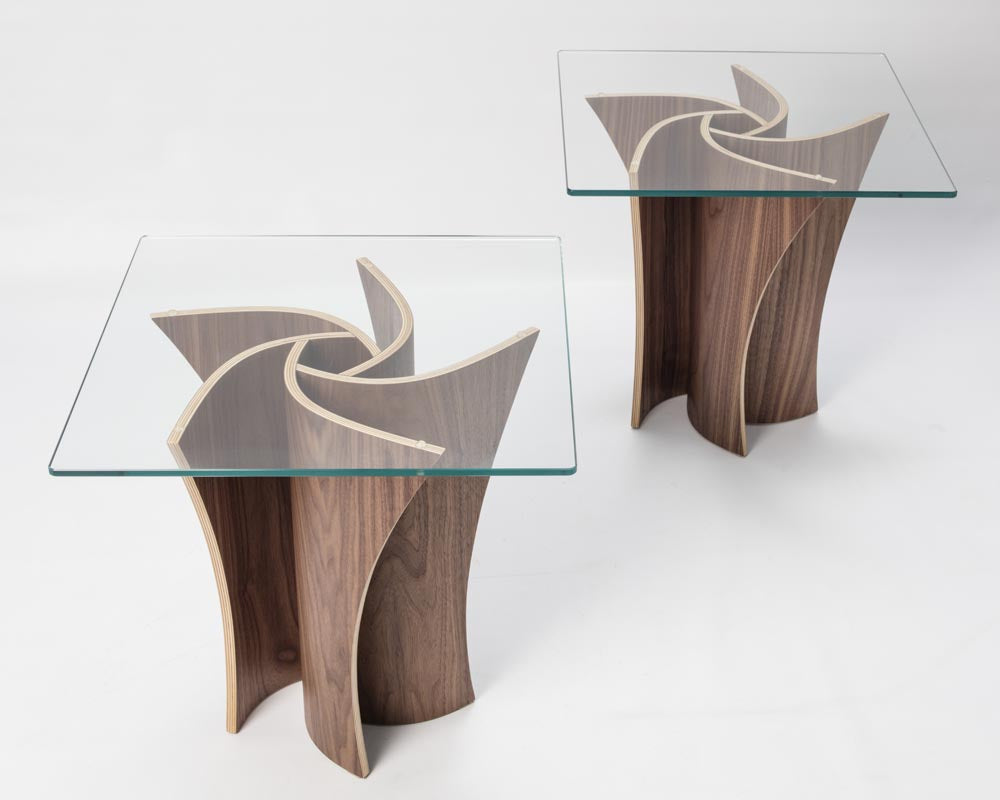Spiral Accent Table by MacMaster Design England