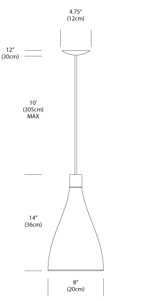 Pablo Designs Swell Pendant Light