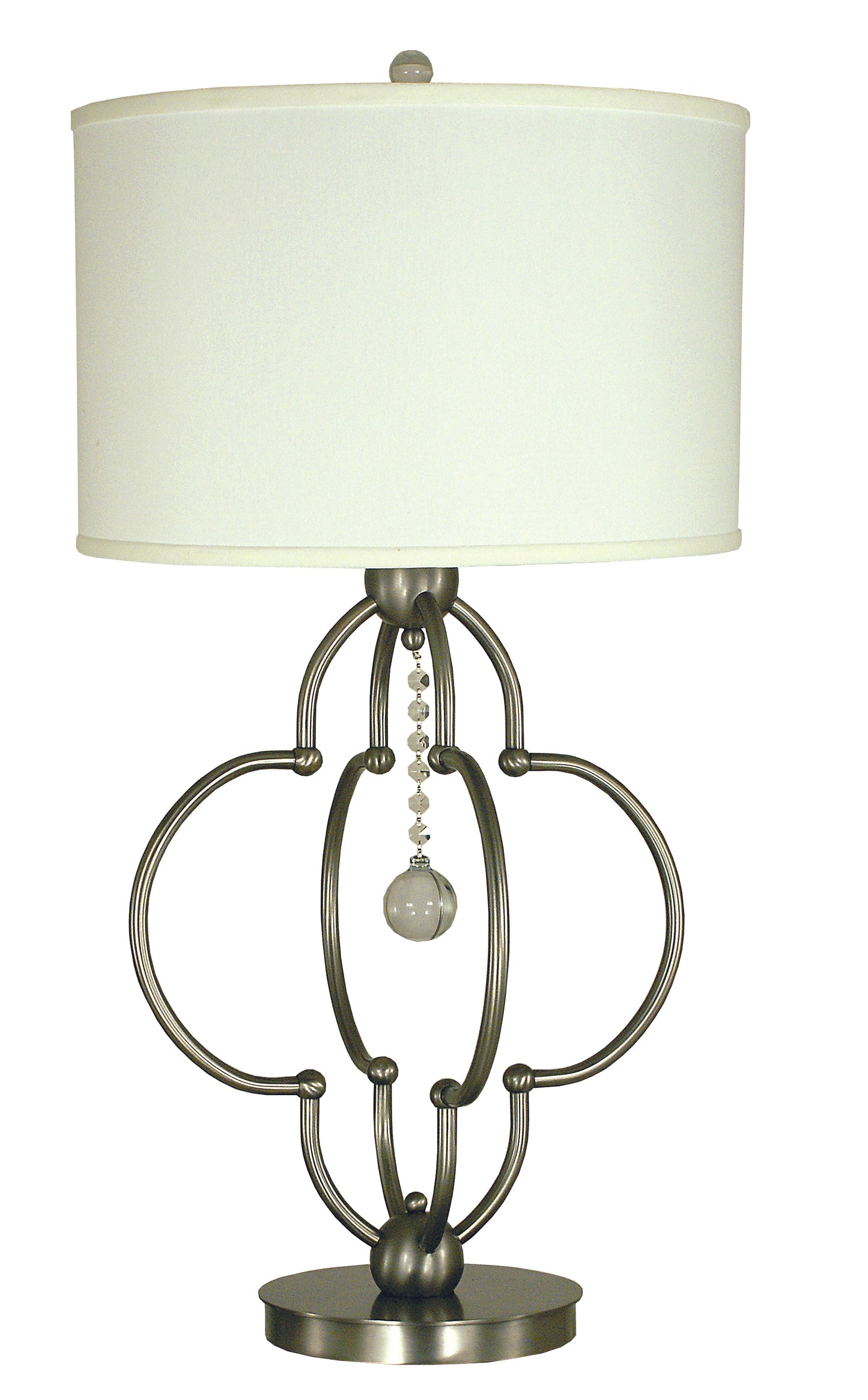 Thumprints Quatrefoil Table Lamp 1246-ASL-2172