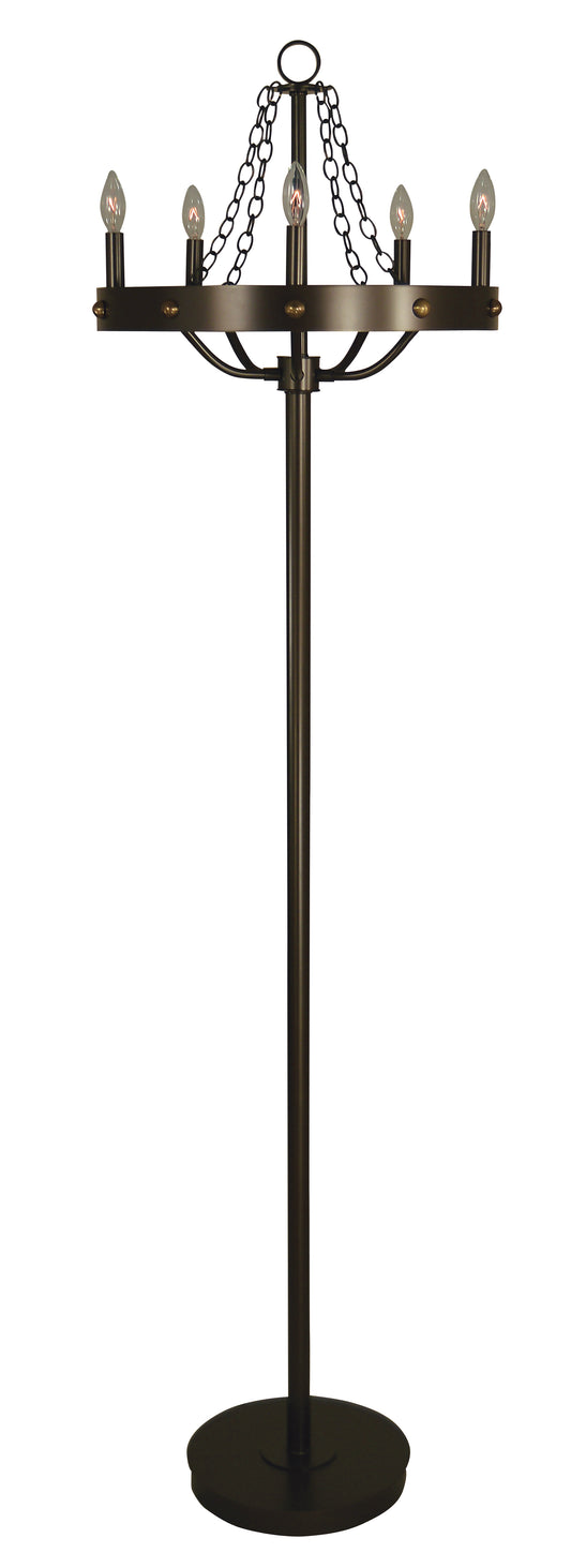 Thumprints Warwick Floor Lamp in Chandelier Style 1266-ASL-2181