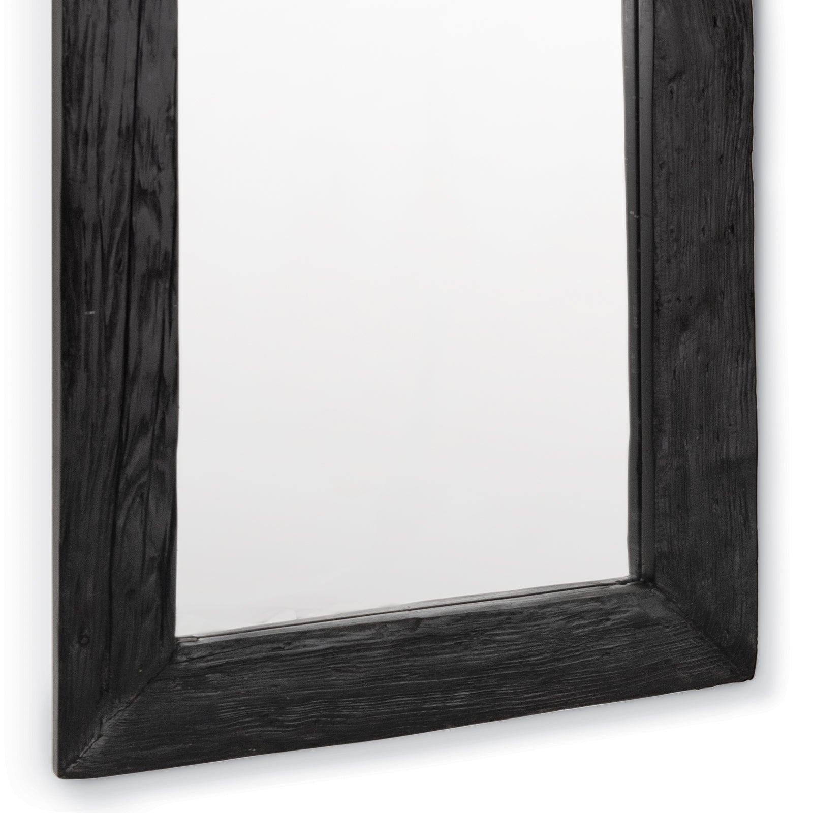 Regina Andrew Ash Reclaimed Wood Frame Mirror in Black