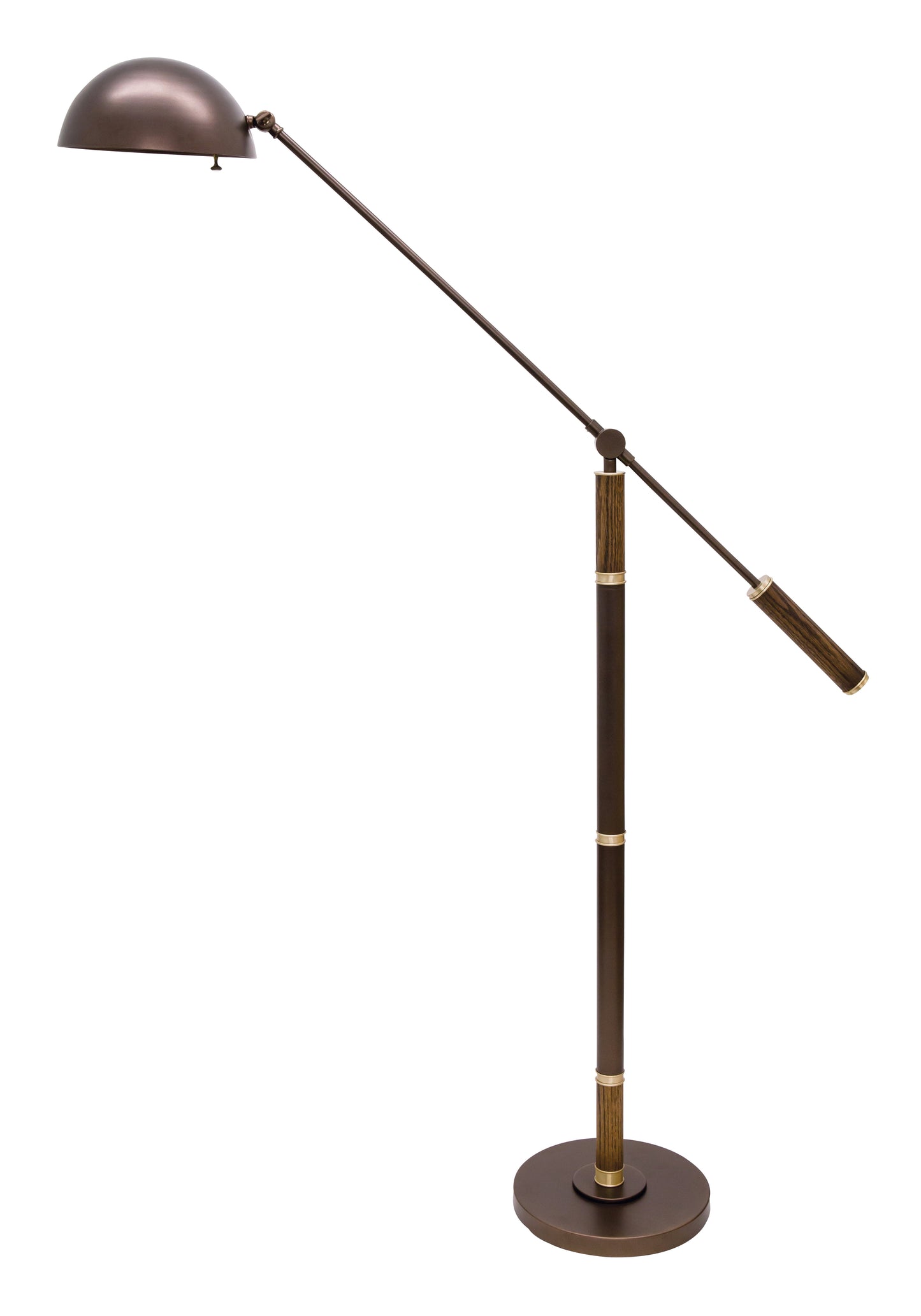 House of Troy Barton Adjustable Counter Balance Floor Lamp BA701-CHB