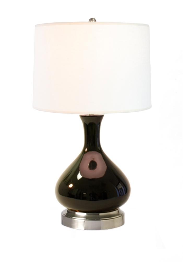 Modern Lantern Cordless Lamp Bartlett Black