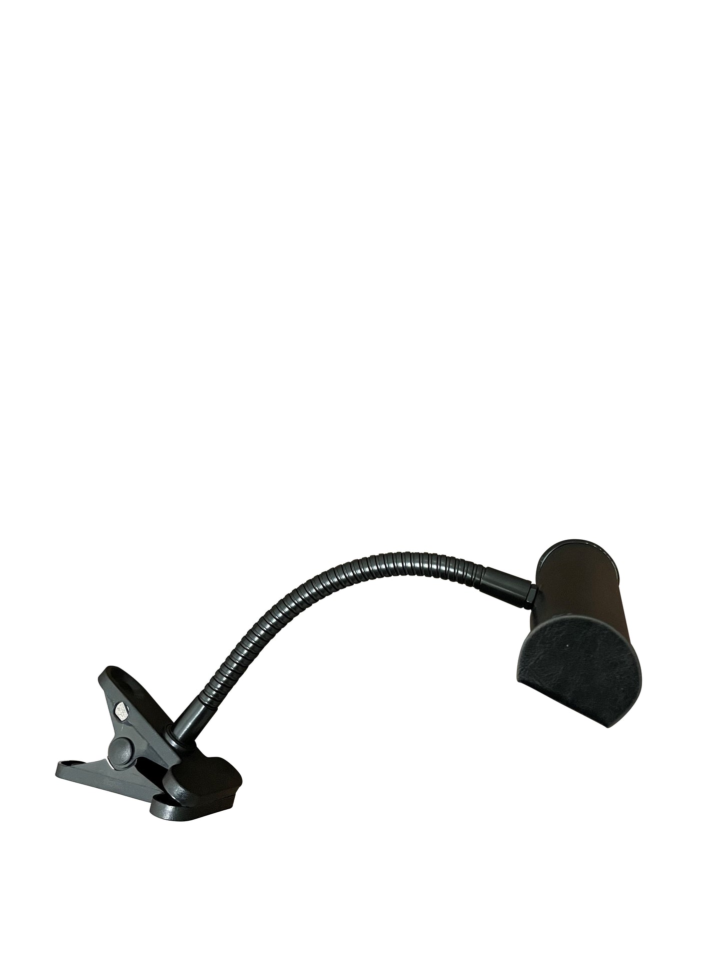 Battery Clip On 7" Black Textured LED Light Clip On by House of Troy