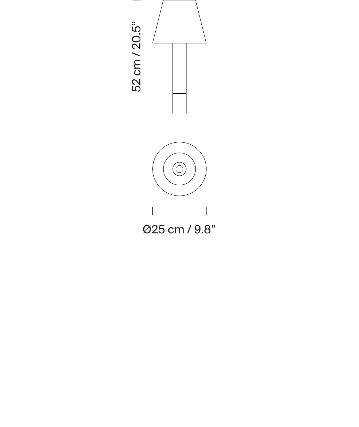 Santa & Cole Basica M1 Table Lamp with different shade options