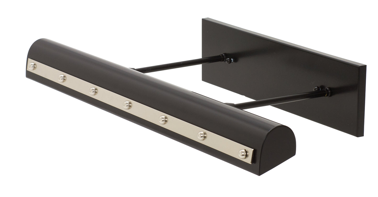 House of Troy Directwire Traditional 24" LEDZ Picture Light Rivet Motif Ball Strap DTRLEDZ24-BLK-PN