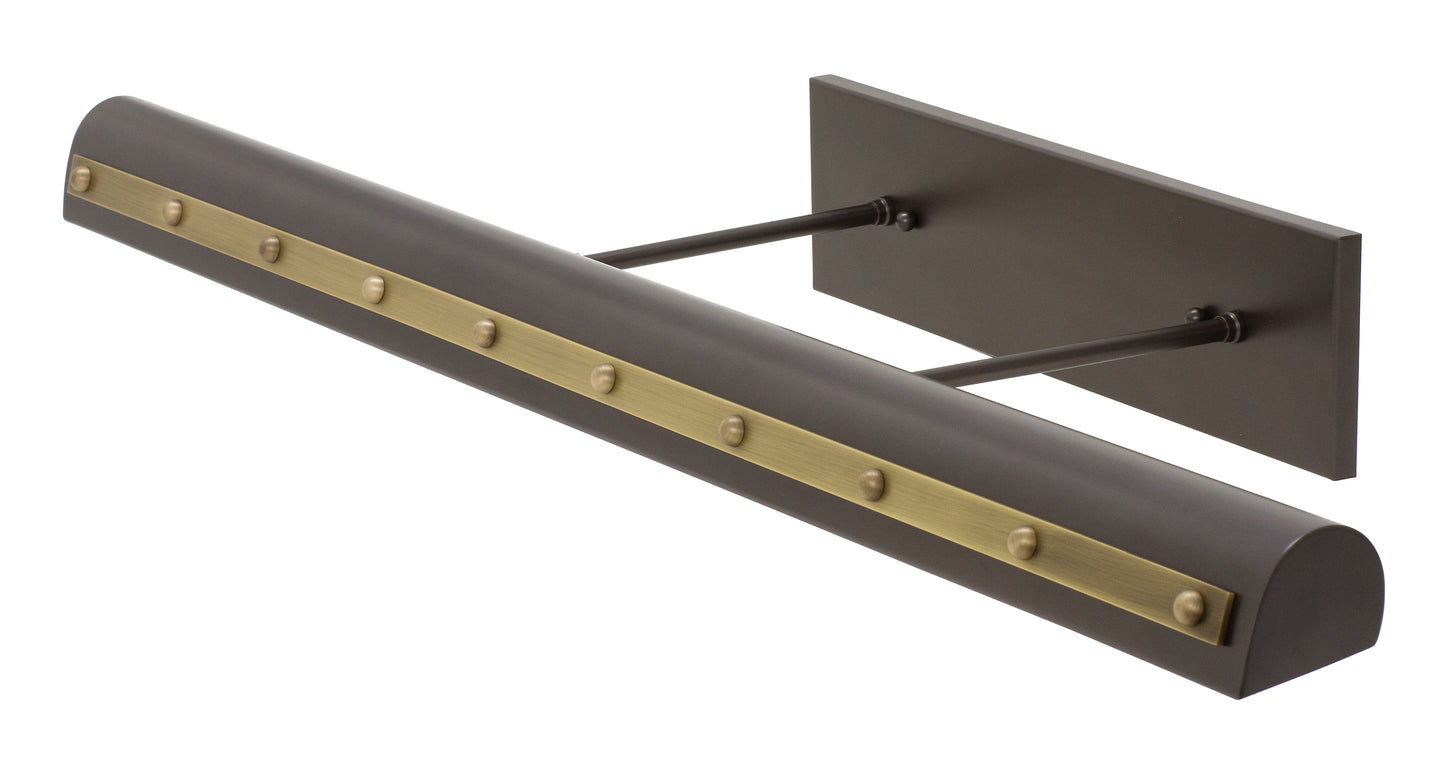 House of Troy Directwire Traditional 36" LEDZ Picture Light Rivet Motif Ball Strap DTRLEDZ36-MB-AB