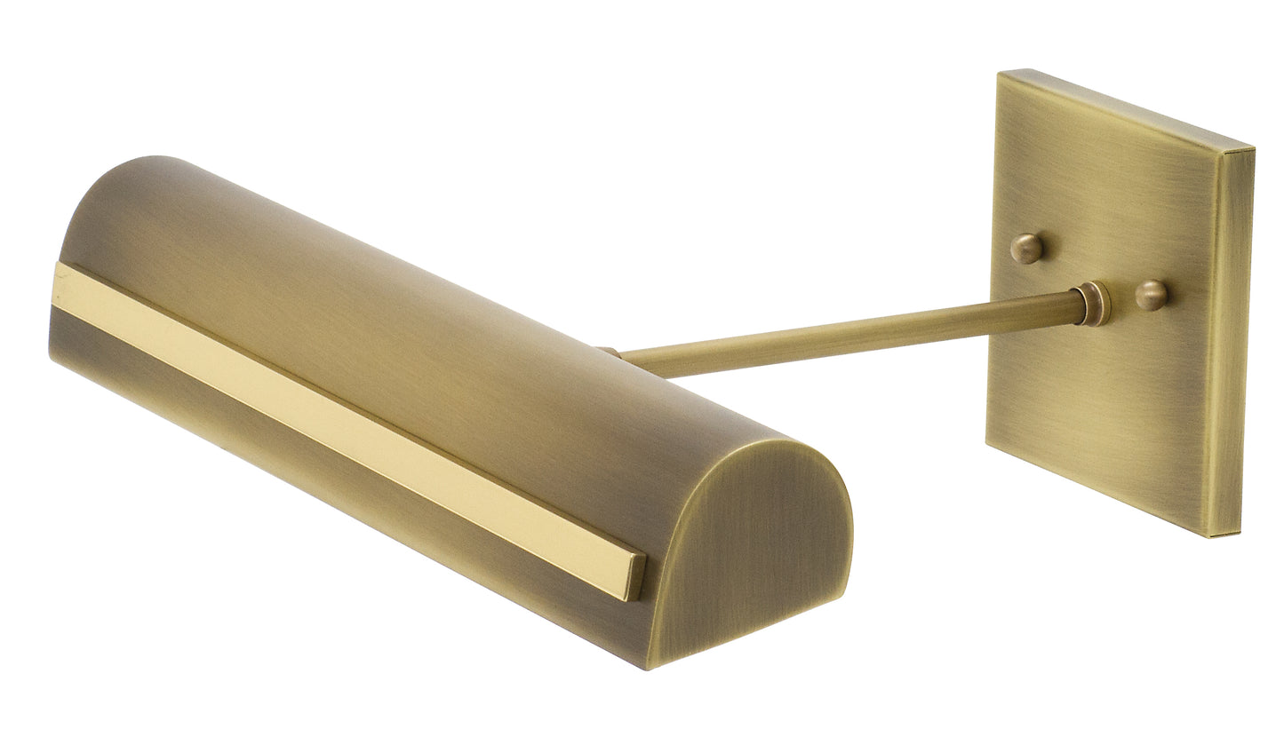 House of Troy Directwire Traditional 14" LEDZ Picture Light Strap Motif DTSLEDZ14-AB-PB