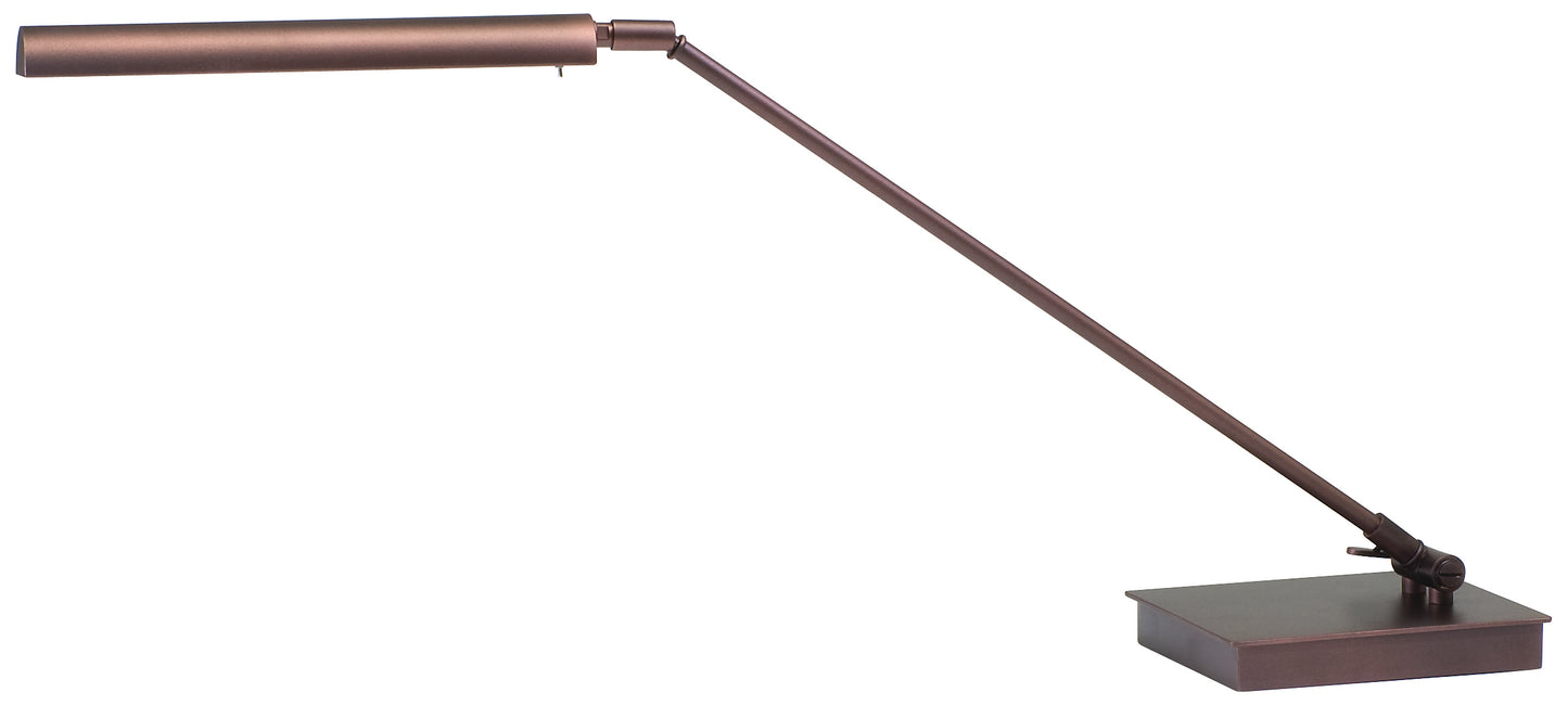 House of Troy Generation LED Desk Piano Lamp Chestnut Bronze G350-CHB