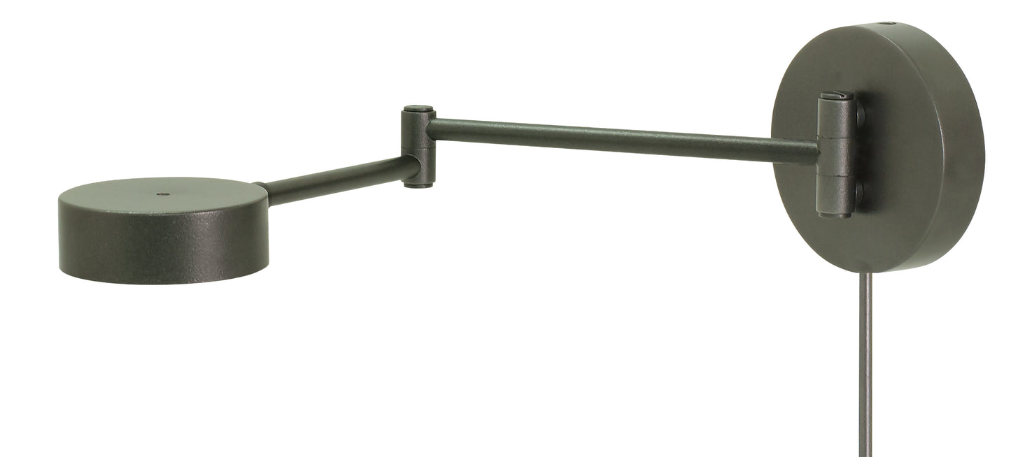 House of Troy Generation LED Swing Arm Wall Lamp Granite G475-GT