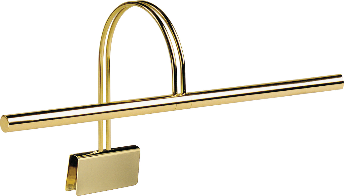 House of Troy Slim-Line Grand Piano Lamp 22" Polished Brass GPXL22-61