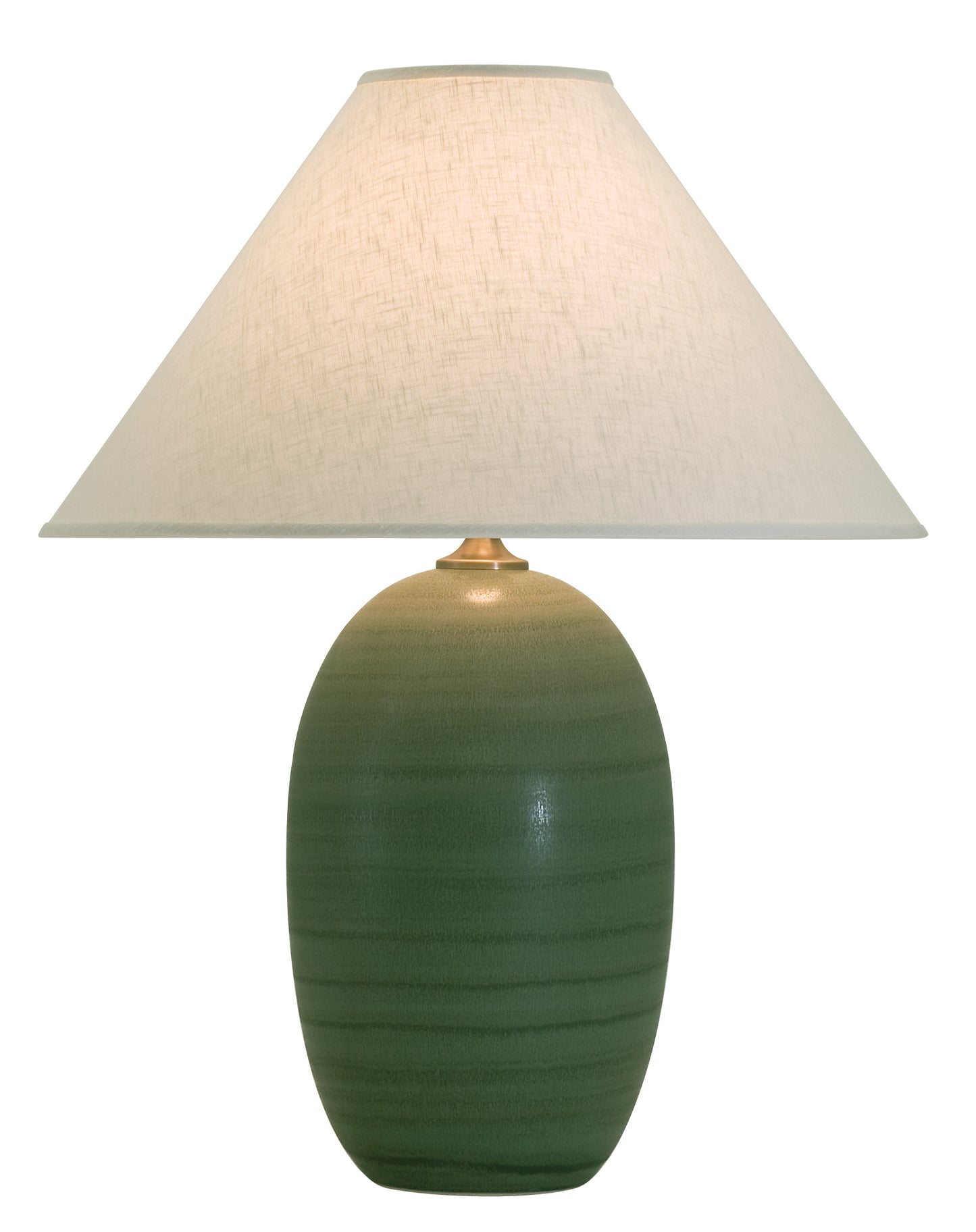 House of Troy Scatchard 28.5" Stoneware Table Lamp Green Matte GS150-GM