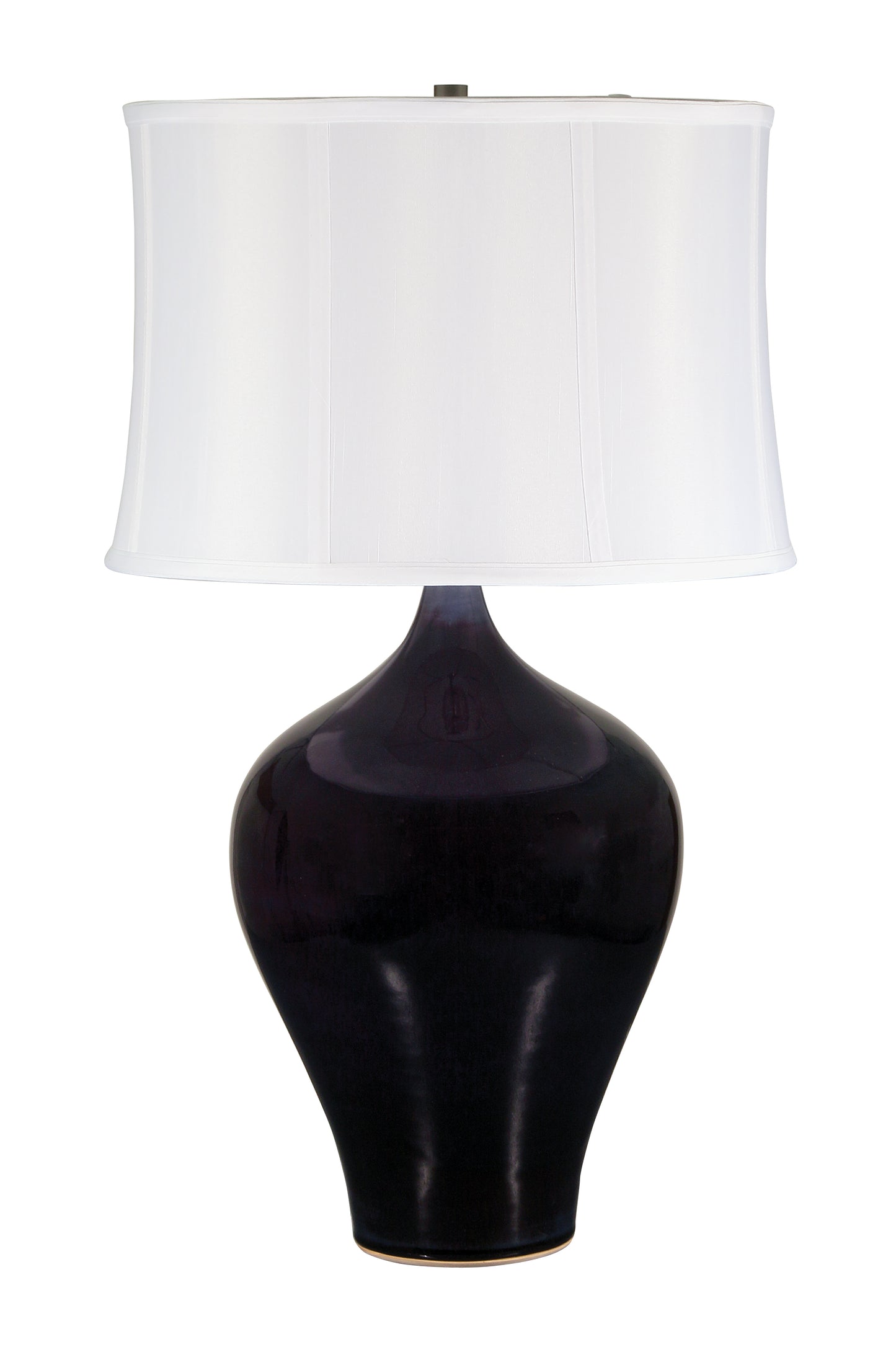 House of Troy Scatchard 25" Stoneware Table Lamp Eggplant GS160-EG