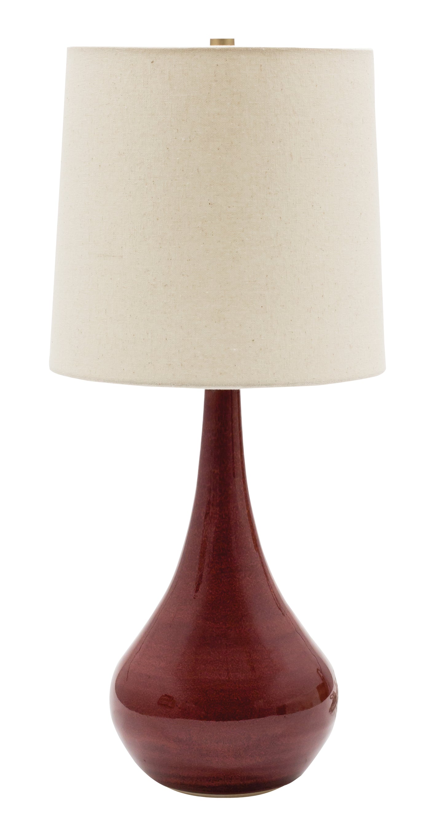 House of Troy Scatchard 22.5" Stoneware Table Lamp Copper Red GS180-CR