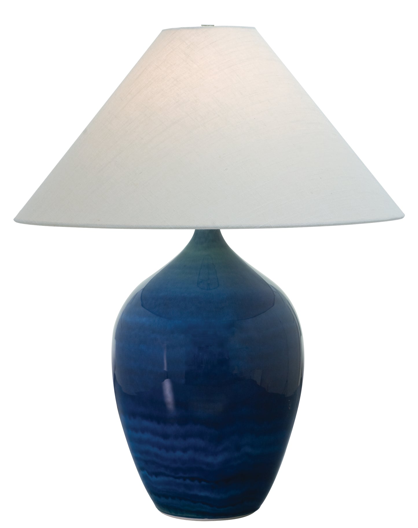 House of Troy Scatchard 29" Stoneware Table Lamp Blue Gloss GS190-BG