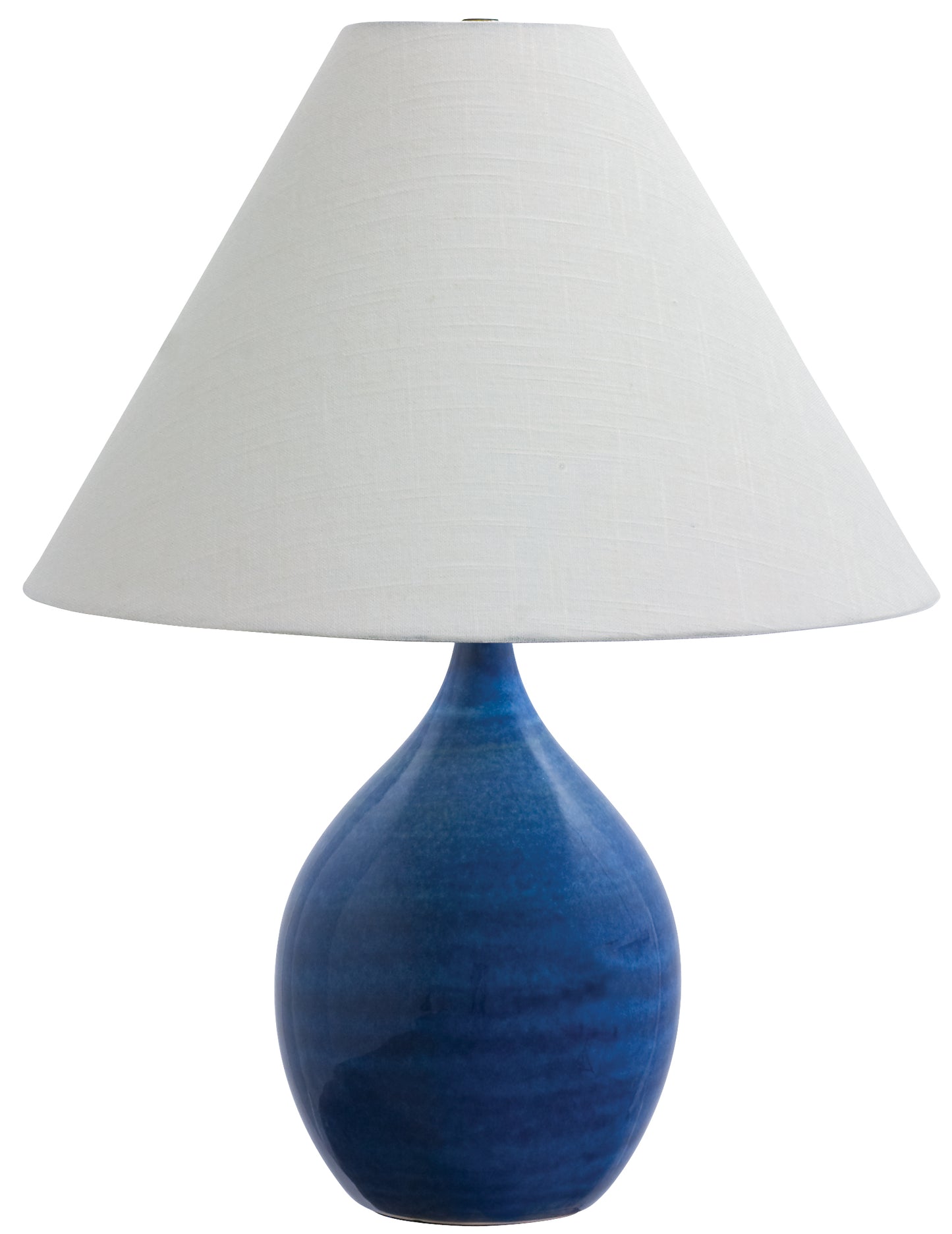 House of Troy Scatchard 22.5" Stoneware Table Lamp Blue Gloss GS300-BG