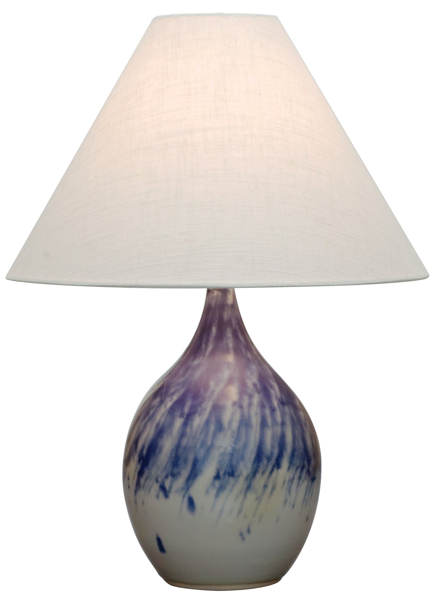 House of Troy Scatchard 22.5" Stoneware Table Lamp Decorated Gray GS300-DG