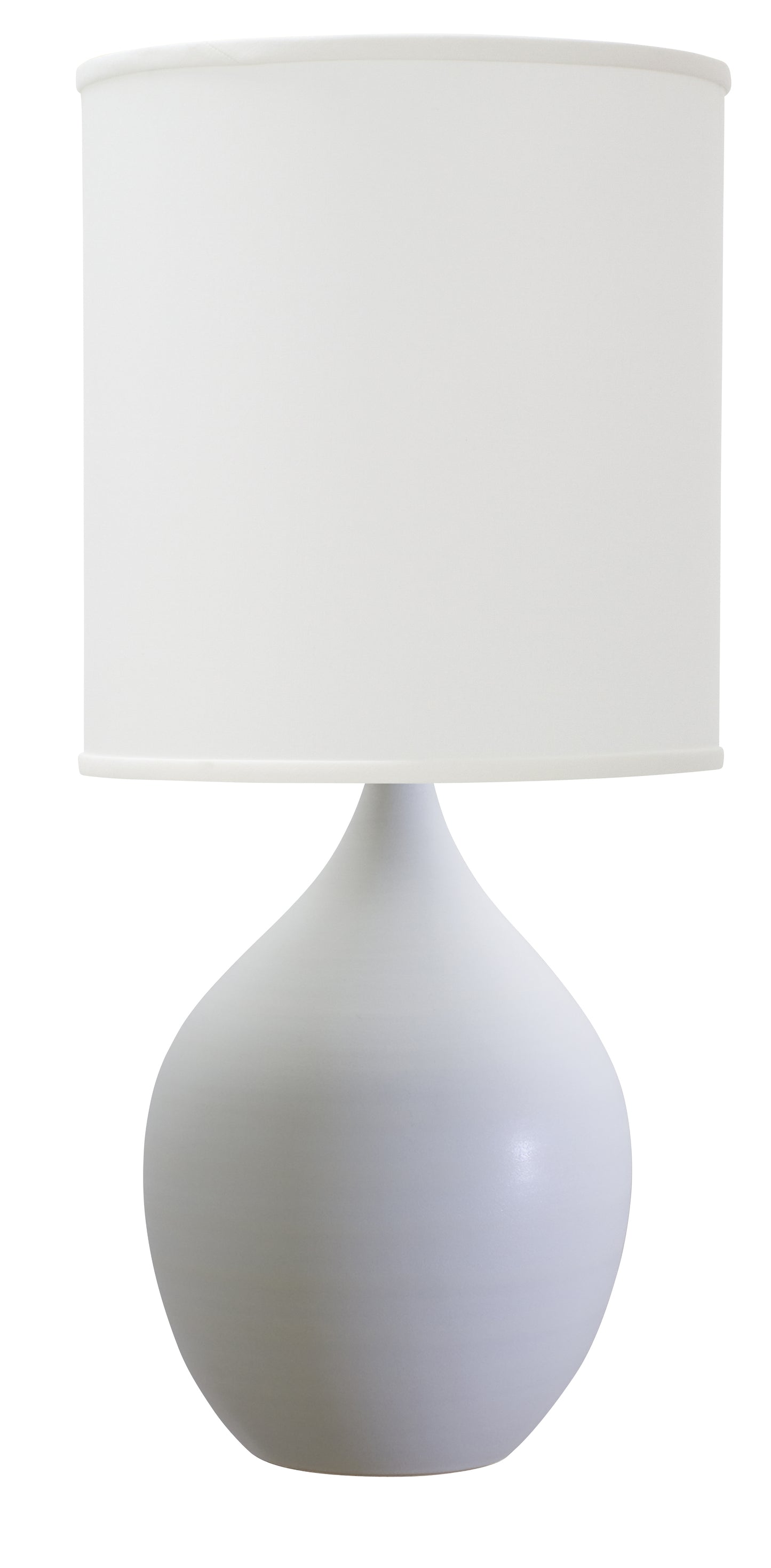 House of Troy Scatchard 24" Stoneware Table Lamp White Matte GS301-WM