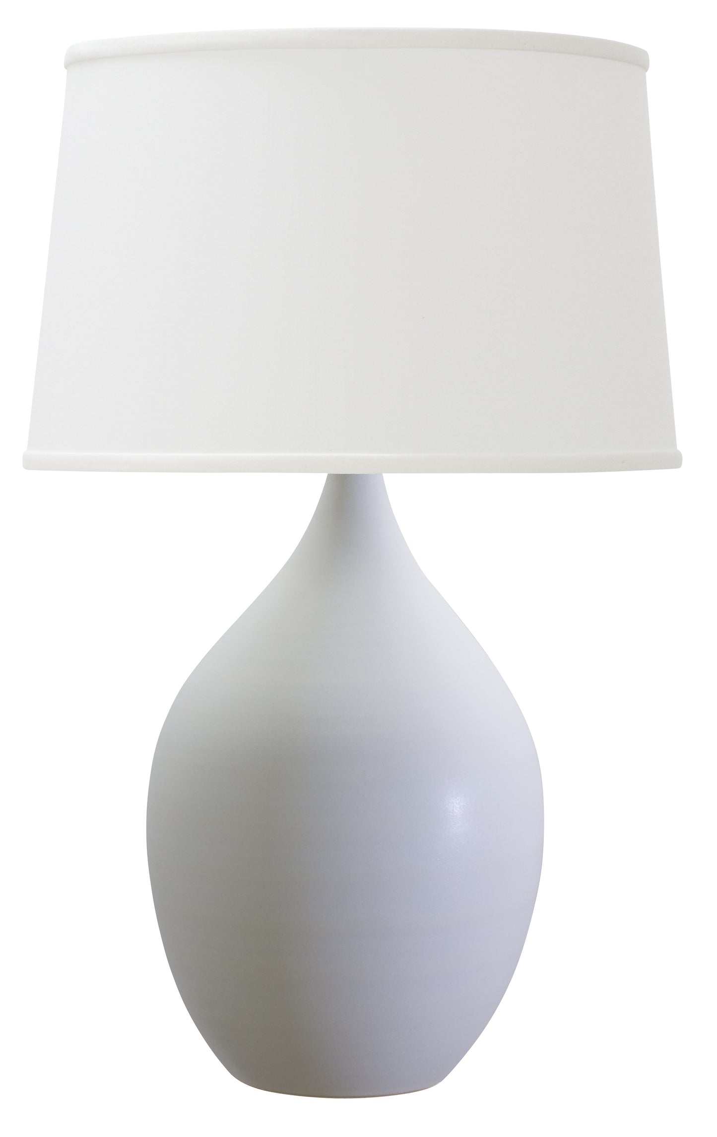 House of Troy Scatchard 21" Stoneware Table Lamp White Matte GS302-WM