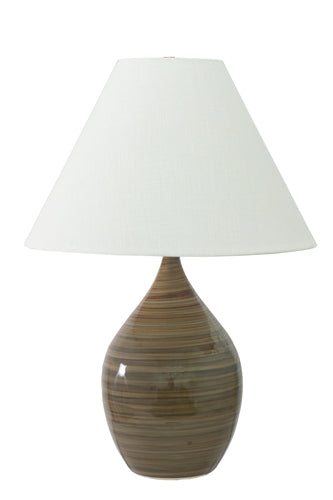 House of Troy Scatchard 28" Stoneware Table Lamp Tigers Eye GS400-TE