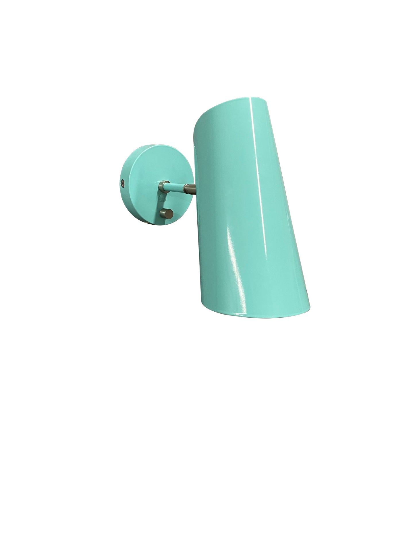 House of Troy Logan Mint Satin Nickel Wall Sconce Rolled L325-MTSN